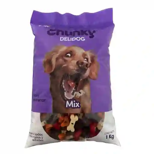 Chunky Gomas Delidog Mix 1 Kg Perro