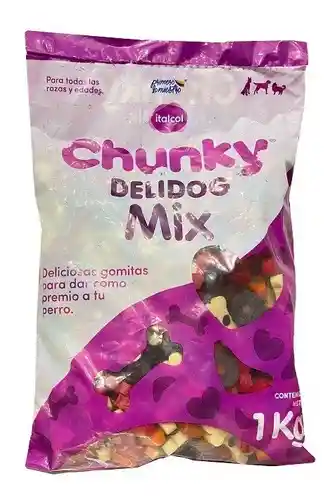 Chunky Gomas Delidog Mix 1 Kg Perro