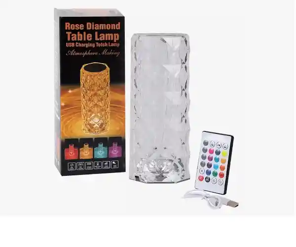 Lampara De Acrilico Rgb Para Mesa Lr-g100