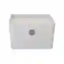 Caja Rectãngulo 26x18x10cm Blanco 3.8 Lt Plastico