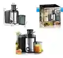Extractor De Jugo Eléctrico Sokany Jarra Exprimidor Frutas Color Plateado