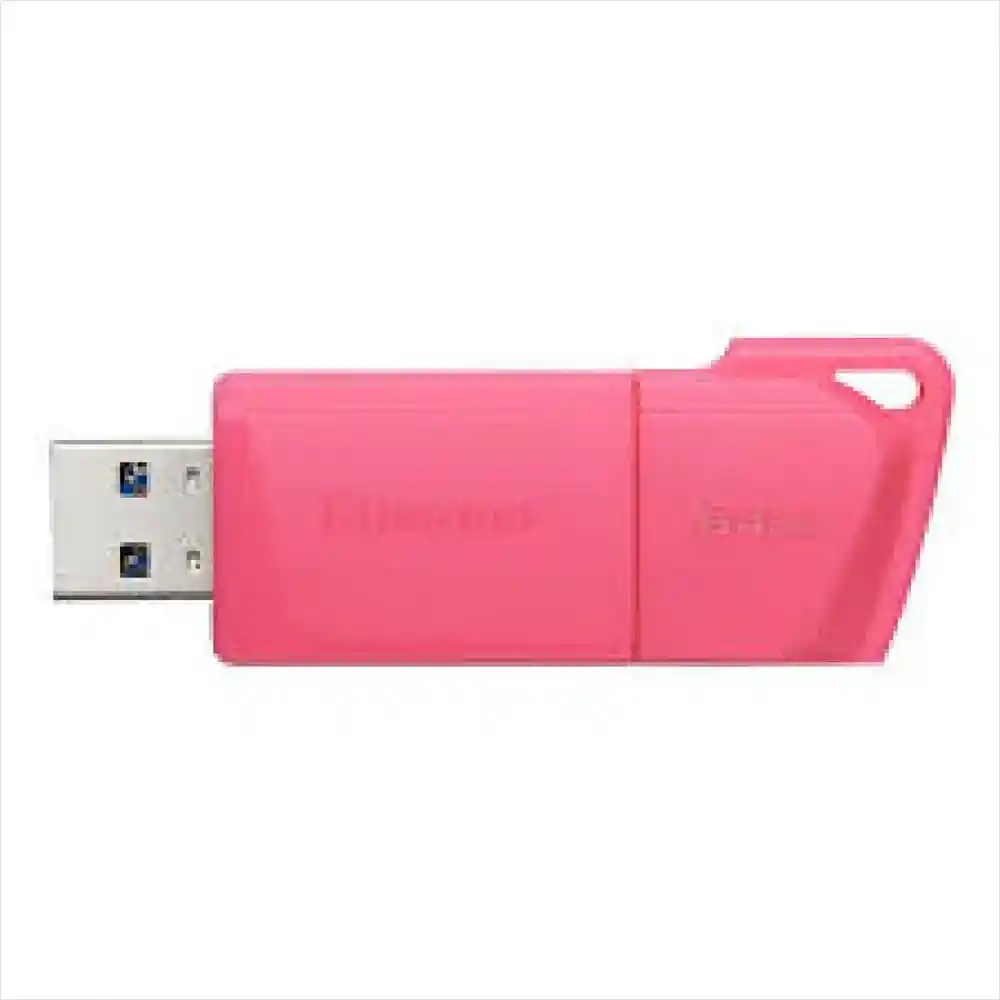 Memoria Usb Kingston Datatraveler 3.2 Dtx M 64gb Neon Rosado