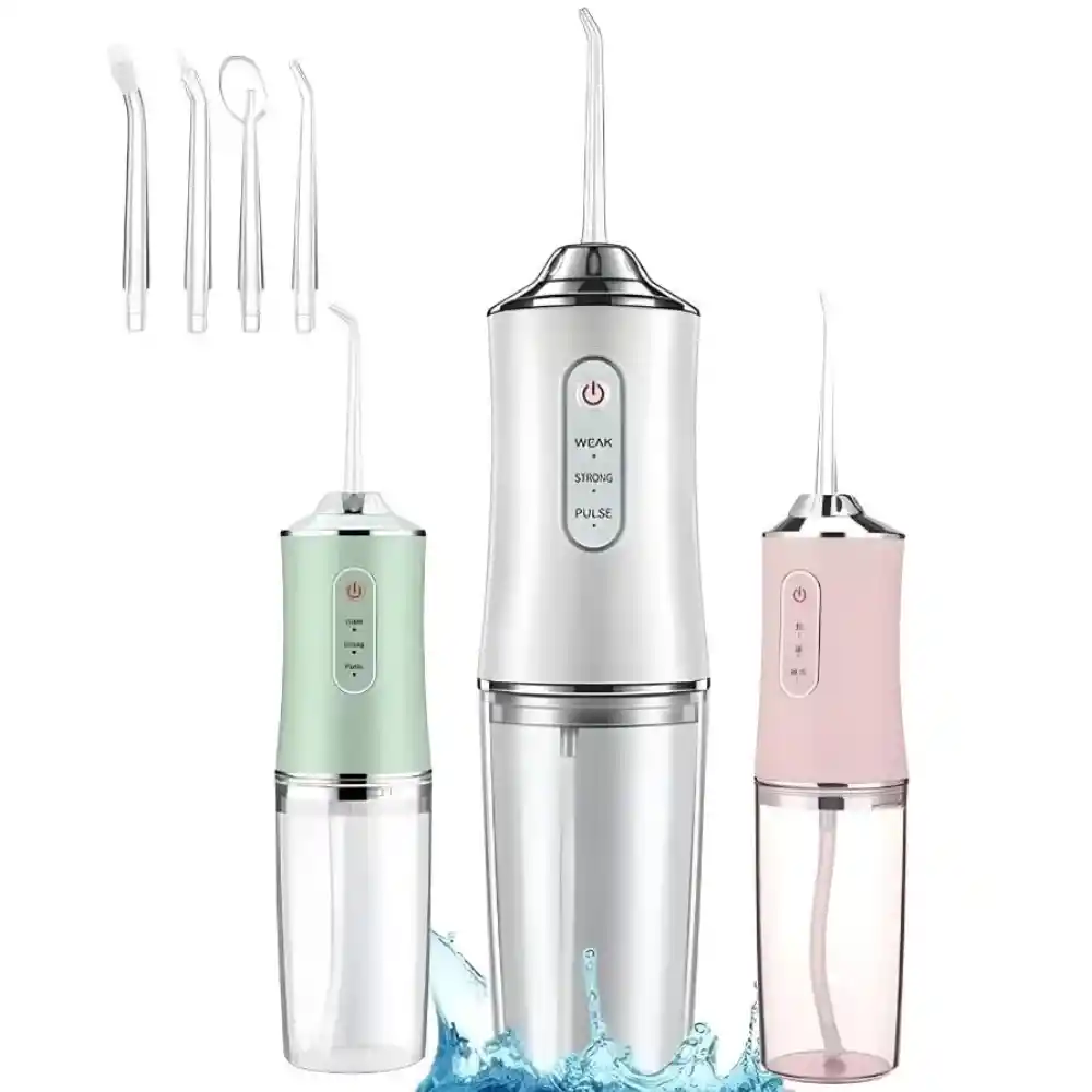 Irrigador Limpiador Bucal De Dientes Recargable 200 Ml