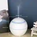 Humidificador Difusor De Aromas Led Esférico Usb, Silencioso Y Elegante Incluye 1 Esencia (blanco)