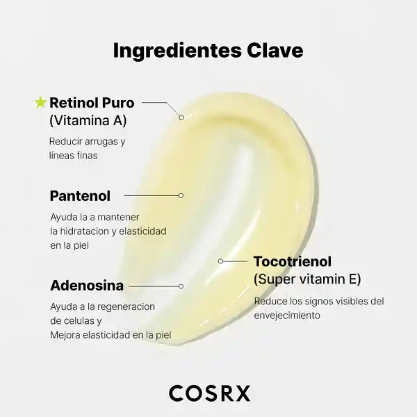 Crema Cosrx Retinol 0.1 - 20 Ml