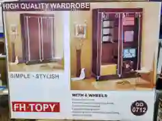 Mueble 2 Puestos Con Ruedas 0712