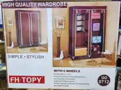 Mueble 2 Puestos Con Ruedas 0712