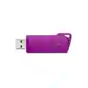 Memoria Usb Kingston Datatraveler 3.2 Dtx M 64gb Morado