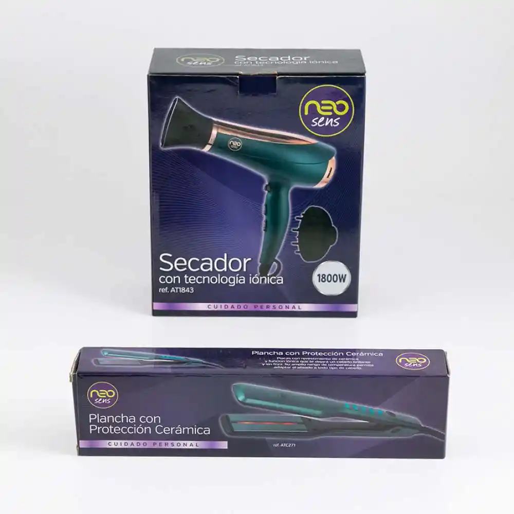 Plancha+secador Neo Sens