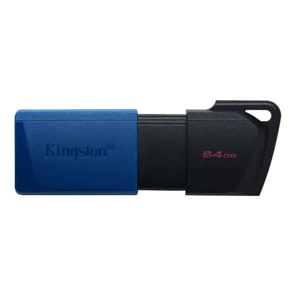 Memoria Usb Kingston Datatraveler 3.2 Dtx M 64gb Negro/azul