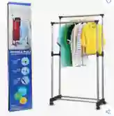 Tendedero Perchero Colgador Ropa Doble Metálico Expansible