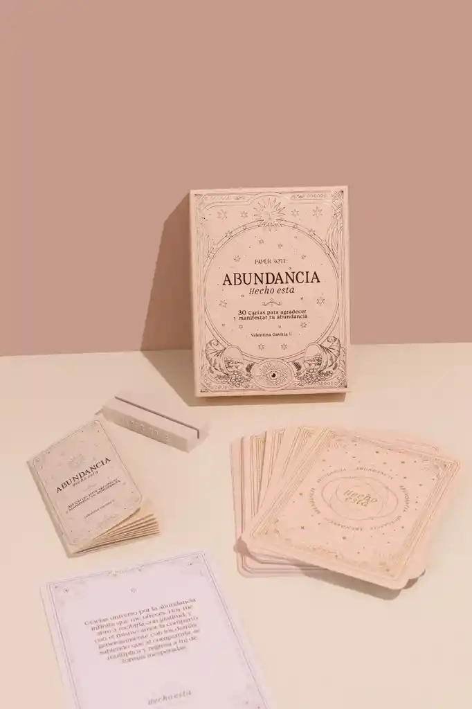 Cartas Abundancia Hecho Está