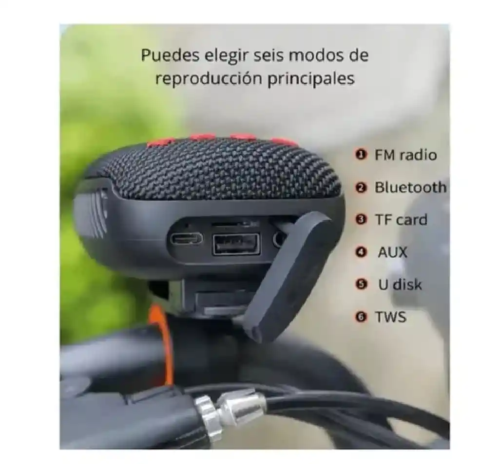Parlante Usb/sd/tf/bt Tg-392