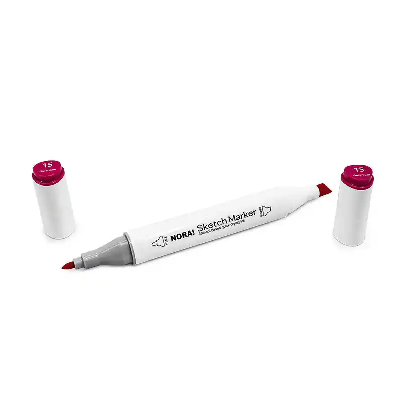 Set X80 Marcadores Doble Punta Sky Glory Nora