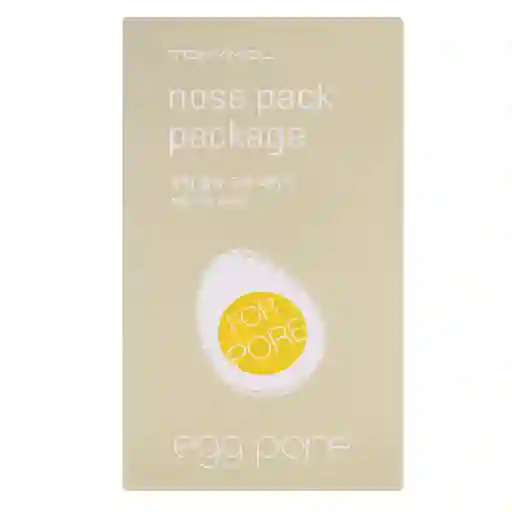 Parche Para La Nariz Tony Moly Eliminador Puntos Negros Egg Pore Nose Pack 7 Unidades