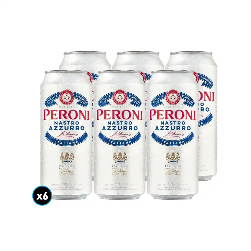 Six Pack Peroni Lata 330ml
