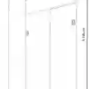 Mueble Alacena Bertolini 76x155x38cm Blanco