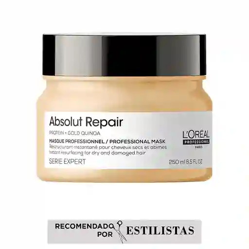 Mascarilla Absolut Repair Reparación Cabello Dañado Loreal Professionnel 250ml