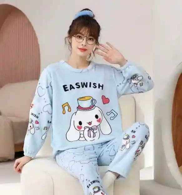 Pijama Térmica Cinnamoroll Sanrio (talla Única Adulto)