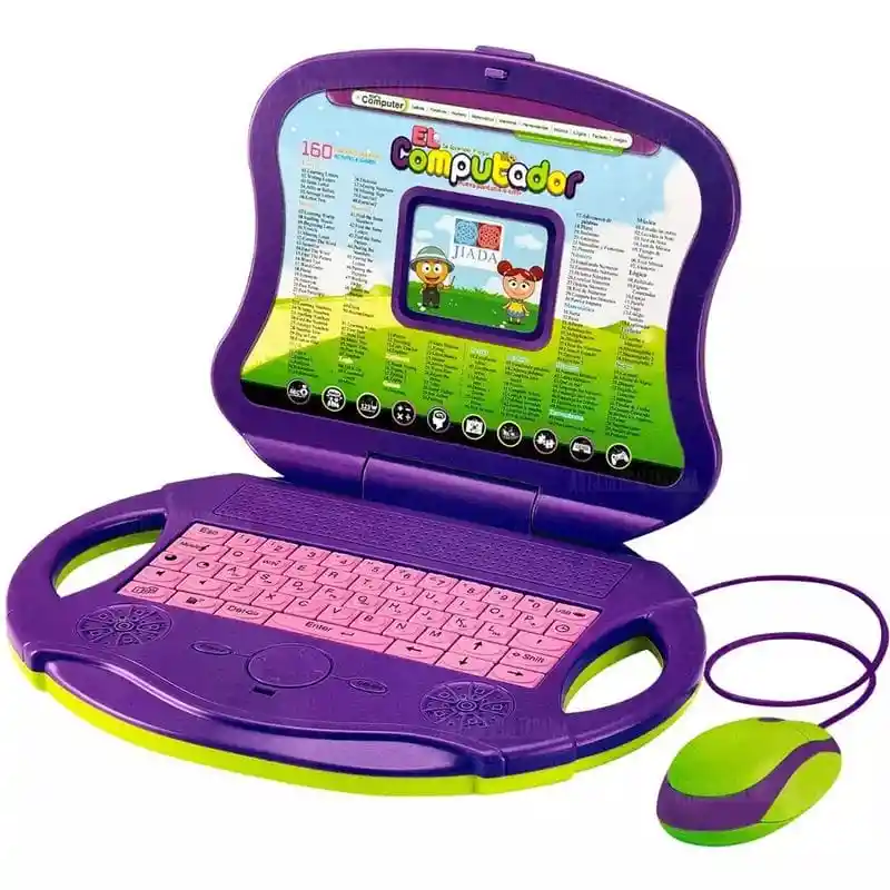 Laptop Didáctica Computadora Juguete Para Niños