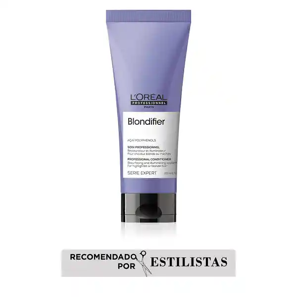 Acondicionador Blondifier Brillo Para Cabello Rubio Loreal Professionnel 200ml