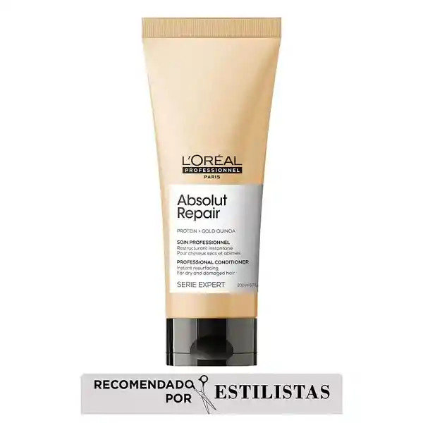 Acondicionador Absolut Repair Reparación Cabello Dañado Loreal Professionnel 200ml