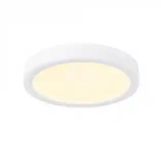 Panel Led Redondo De Sobreponer 12w 6" Luz Calida