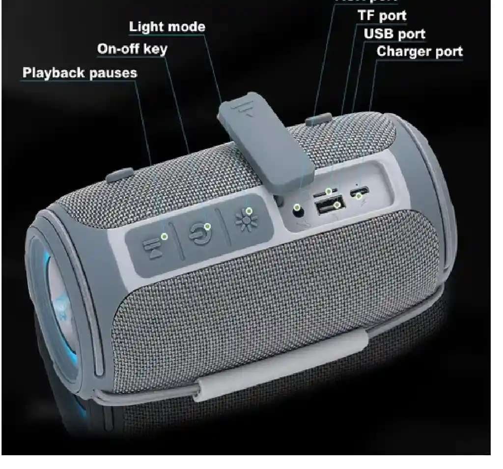 Parlante Usb/sd/tf/bt Tg-657