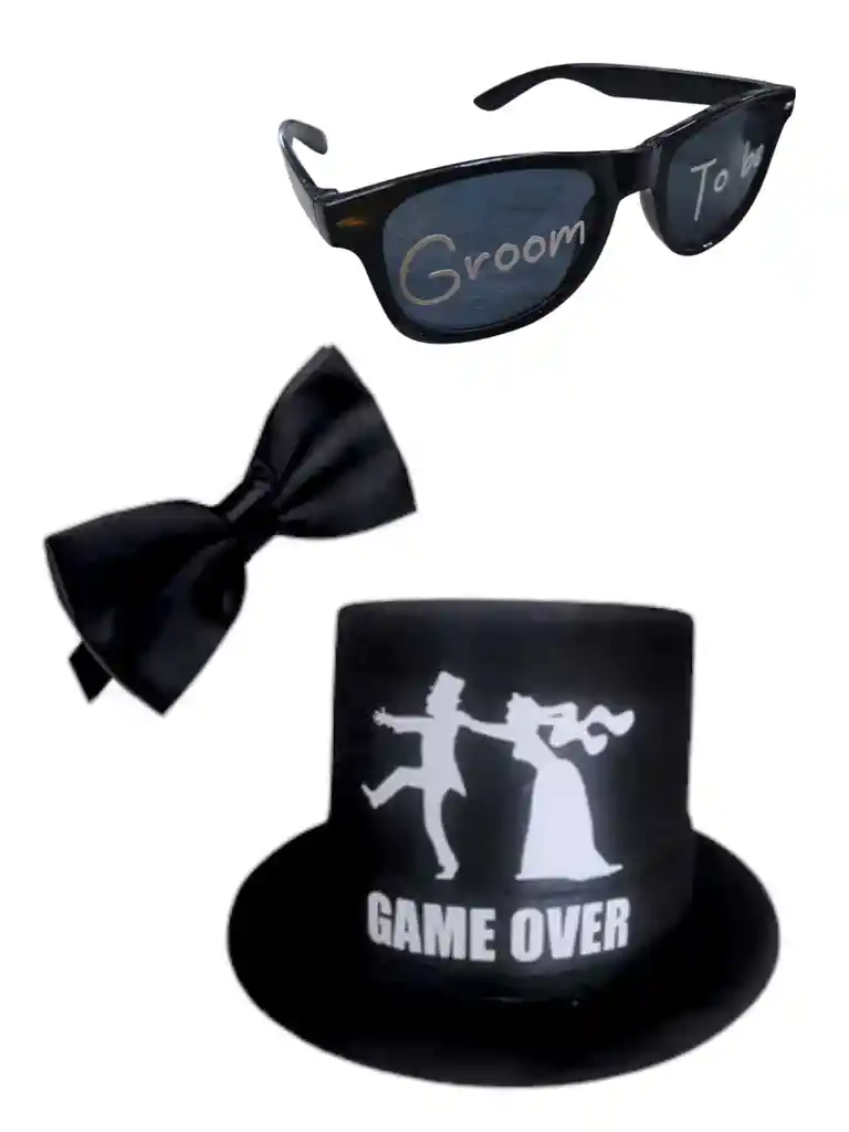 Accesorios Fiesta Despedida Soltera Novia Gafas Groom To Be Novio