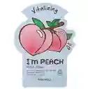 Mascarilla Facial Revitalizante Tony Moly I'm Peach 21 Gr