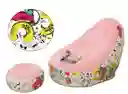 Puf Inflable Con Taburete Para Pies, Sofá Perezoso Inflable, Sofá Inflable Plegable, Para Niños, Adolescentes Y Adultos, Adecuado Para Descansar En Casa O Descansar En La Oficina