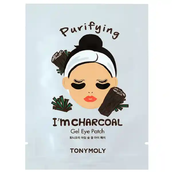 Parches De Hidrogel Tony Moly Contorno De Ojos I'm Charcoal 21ml