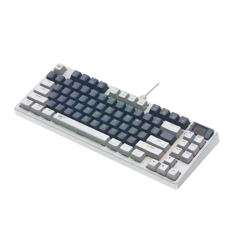 Teclado Mecanico Full Rgb Kb884l Con Pantalla Led Y Suiches Rojos 🔴