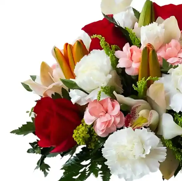 Esencia De Mujer – Arreglo Floral En Caja Blanca