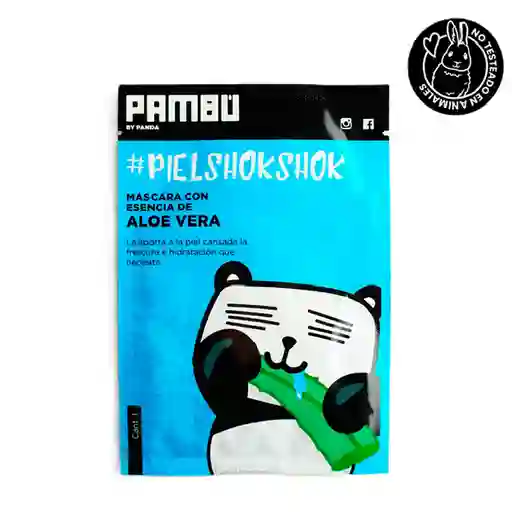 Mascarilla Facial Pambú Esencia De Aloe Vera