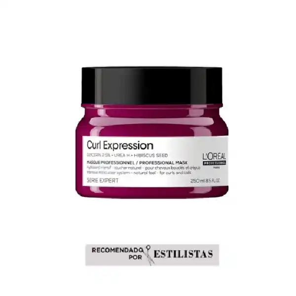 Mascarilla Curl Expression Cuidado Cabello Rizado Loreal Professionnel 250ml