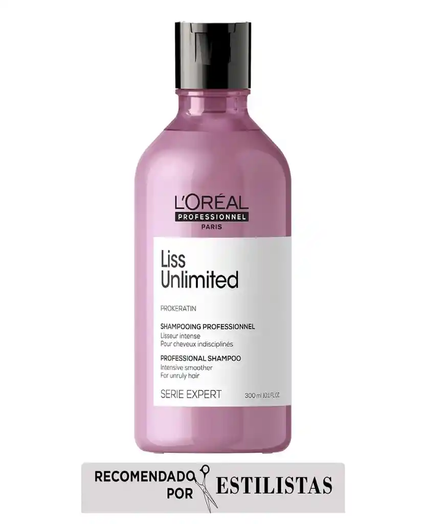 Shampoo Liss Unlimited Anti Frizz Loreal Professionnel 300ml