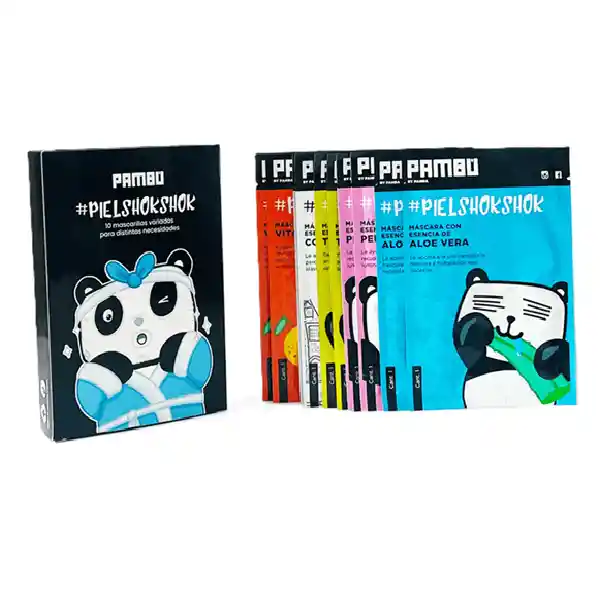 Kit Pambú Mascarillas Variadas 10 Unidades