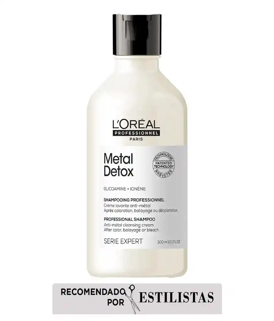 Shampoo Metal Detox Desintoxicación Loreal Professionnel 300ml