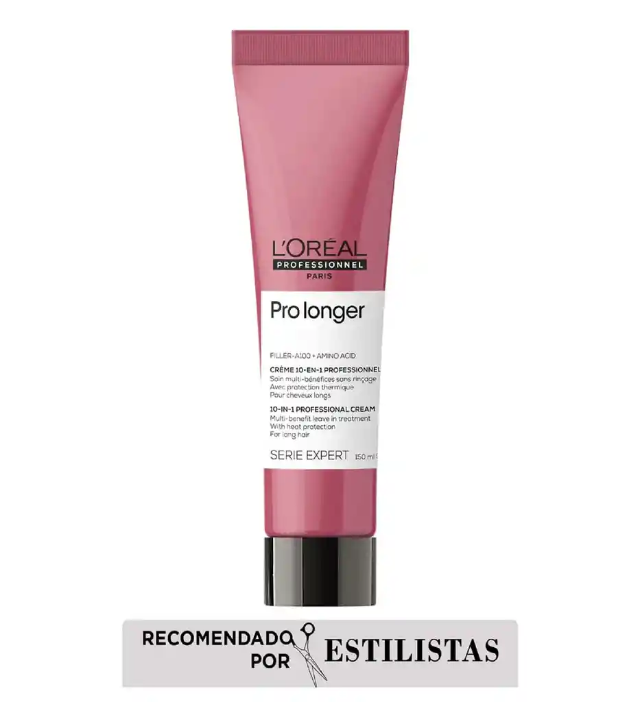 Crema Para Peinar Prolonger Engrosa Puntas Del Largo Loreal Professionnel 150ml
