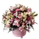 Flores Románticas Rosadas