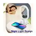 Soporte Base Carga Inalambrica 4 En 1 Para Celular, Reloj, Audifonos Y Lampara