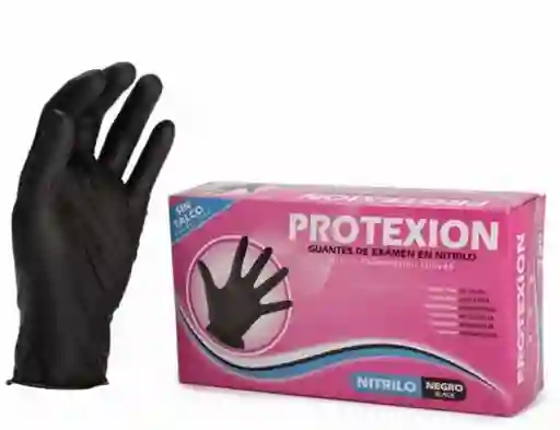 Guante Nitrilo Protex Negro *100 T L