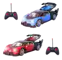 Juguete Carro Deportivo Bugatti Con Control Remoto Colores Sutidos 1:14