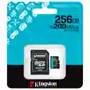 Memoria Micro Sd Kingston 256gb Canvas Go! Plus (v30 A2)