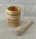 Mortero Madera Pequeño
