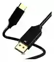 Cable Usb Tipo C A Displayport 1.4 8k 4k 2k 2 Metros 120 144