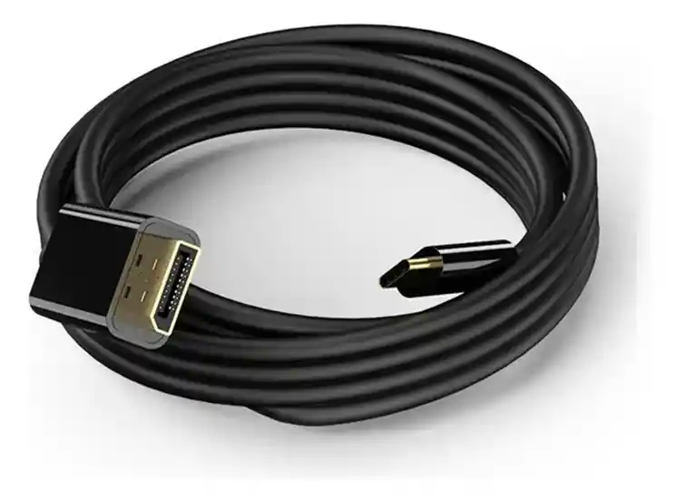 Cable Usb Tipo C A Displayport 1.4 8k 4k 2k 2 Metros 120 144