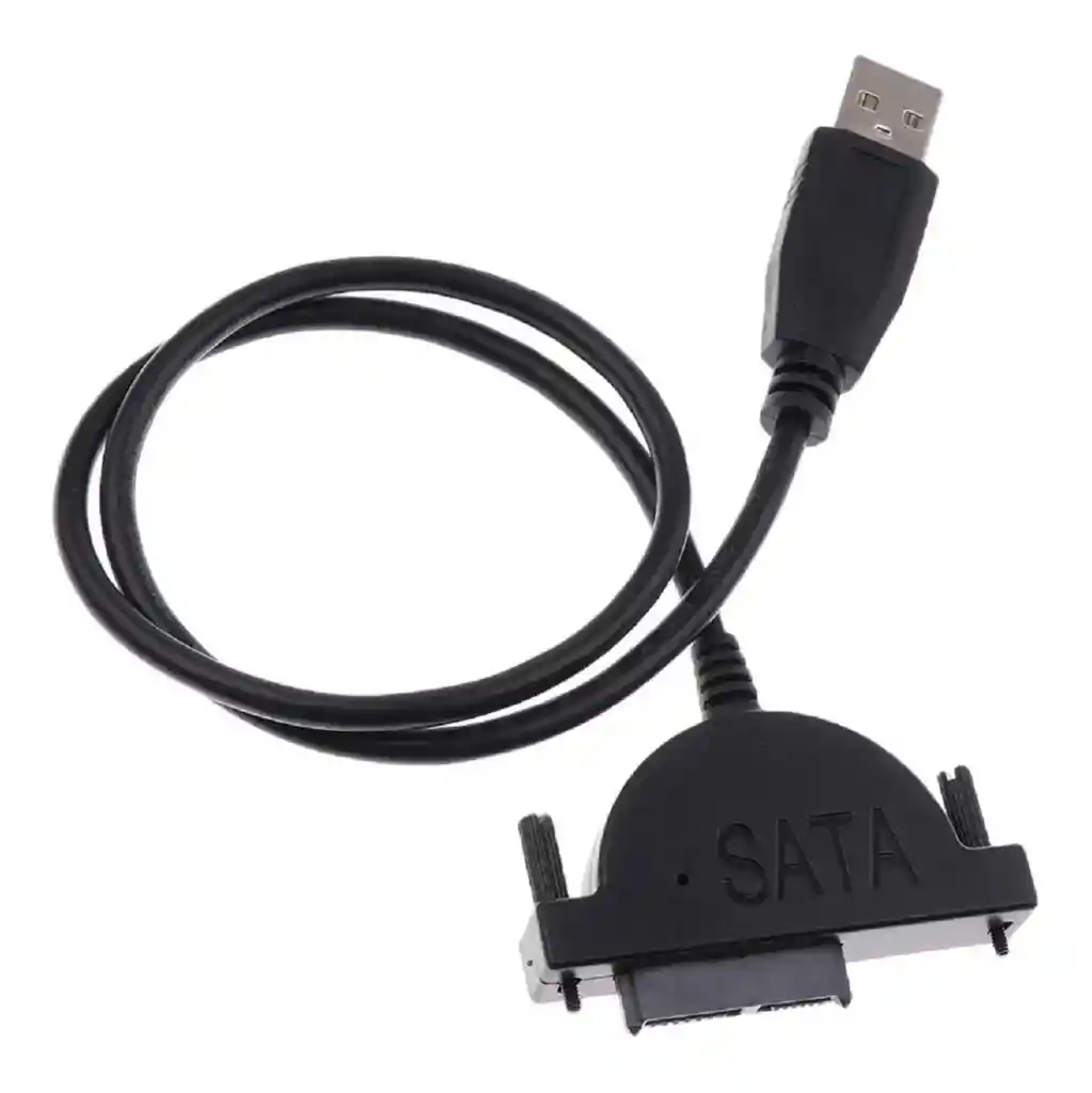 Adaptador Mini Sata A Usb Para Unidad Dvd De Portatil