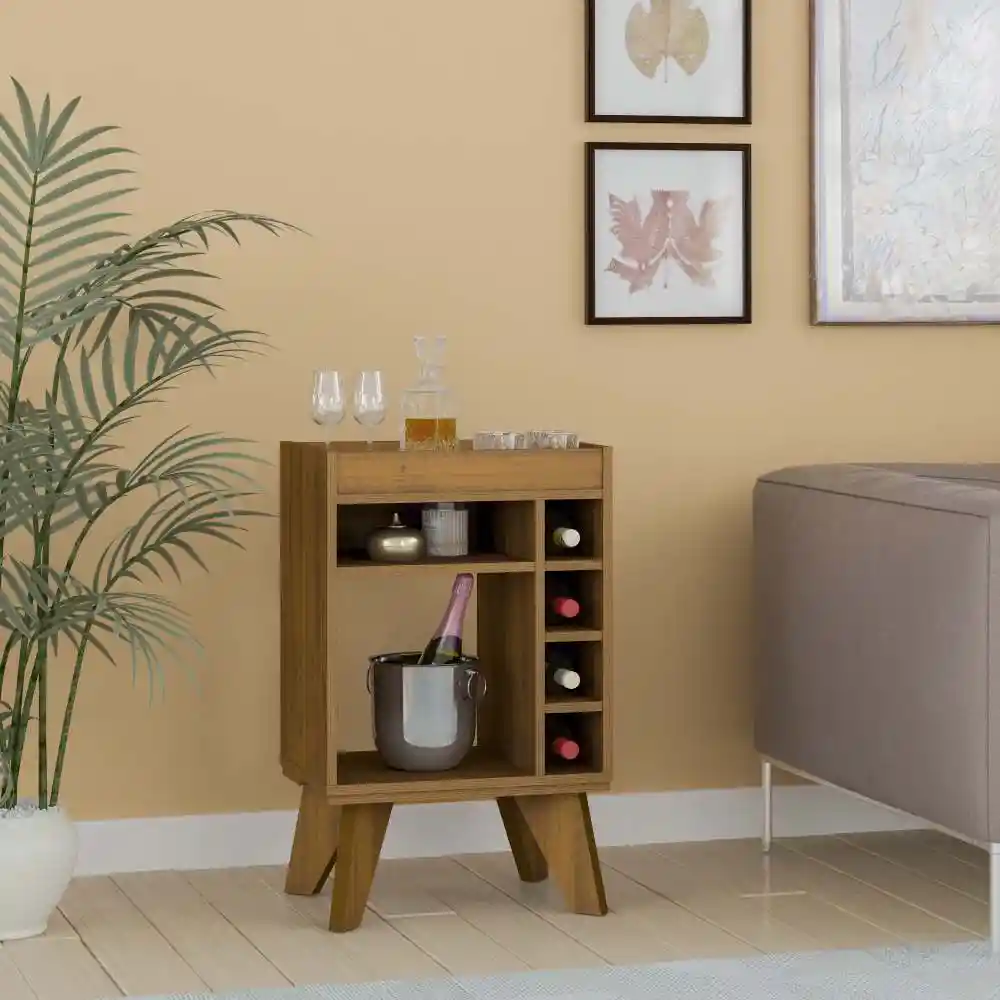 Mesa Auxiliar Bertolini Bar 45x72x32cm Cafe Mdp